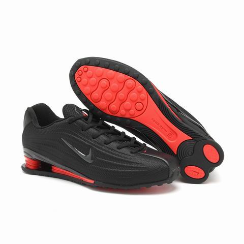 (image for) Nike Shox Z Black Red Men's Women's Shoes-4